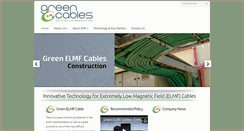 Desktop Screenshot of green-elmf-cables.com